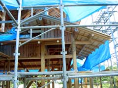 木小舞天井屋根9月19日