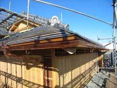 2階屋根軒先1月22日