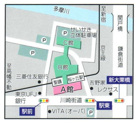 会場案内図・周辺